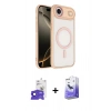 MARSİLYAN™- iPhone 17 Air Kılıf Kıvılcım Prime - Siyah Bilvis 5in1 5D Magic Hayalet Cam Ekran Koruyucu + Bilvis Titan Kamera Lens - LT