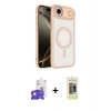 MARSİLYAN™- iPhone 17 Air Kılıf Kıvılcım Prime - Siyah Joko Magic 5D Hayalet Cam + Bilvis Titan Kamera Lens - GD
