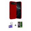 MARSİLYAN™- iPhone 17 Air Kılıf Kozmos Yansıma Özel Seri - Şeffaf 360 Full Body Arka Koruyucu + Bilvis Titan Kamera Lens - GD