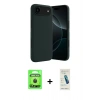 MARSİLYAN™- iPhone 17 Air Kılıf Kozmos Yansıma Özel Seri - Şeffaf Pasifik Cam Ekran Koruyucu + Raze Metal Kamera Lens - SH