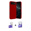 MARSİLYAN™- iPhone 17 Air Kılıf Kozmos Yansıma Özel Seri - Siyah Bilvis 5in1 5D Magic Hayalet Cam Ekran Koruyucu + Lacivert Bilvis Titan Kamera Lens