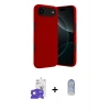 MARSİLYAN™- iPhone 17 Air Kılıf Kozmos Yansıma Özel Seri - Siyah Joko Magic 5D Cam + Bilvis Titan Kamera Lens - GD