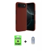 MARSİLYAN™- iPhone 17 Air Kılıf Kozmos Yansıma Özel Seri - Siyah Joko Magic 5D Cam + Raze Metal Kamera Lens - GD