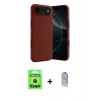 MARSİLYAN™- iPhone 17 Air Kılıf Kozmos Yansıma Özel Seri - Siyah Joko Magic 5D Cam + Raze Metal Kamera Lens - SH