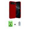 MARSİLYAN™- iPhone 17 Air Kılıf Kozmos Yansıma Özel Seri - Siyah Joko Magic 5D Cam + Raze Metal Kamera Lens - SH