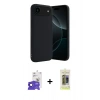 MARSİLYAN™- iPhone 17 Air Kılıf Kozmos Yansıma Özel Seri - Siyah Joko Magic 5D Hayalet Cam + Bilvis Titan Kamera Lens - SH