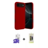 MARSİLYAN™- iPhone 17 Air Kılıf Kozmos Yansıma Özel Seri - Siyah Joko Magic 5D Hayalet Cam + Bilvis Titan Kamera Lens - GS