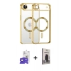 MARSİLYAN™- iPhone 17 Air Kılıf Nova Işık Özel Seri - Siyah Bilvis Hayalet Cam Ekran Koruyucu + Bilvis Titan Kamera Lens - LT