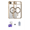 MARSİLYAN™- iPhone 17 Air Kılıf Nova Işık Özel Seri - Siyah Joko Magic 5D Cam + Bilvis Titan Kamera Lens - LT
