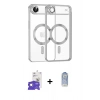 MARSİLYAN™- iPhone 17 Air Kılıf Nova Işık Özel Seri - Siyah Joko Magic 5D Cam + Bilvis Titan Kamera Lens - GS