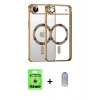 MARSİLYAN™- iPhone 17 Air Kılıf Nova Işık Özel Seri - Siyah Joko Magic 5D Cam + Raze Metal Kamera Lens - GS