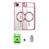 MARSİLYAN™- iPhone 17 Air Kılıf Nova Işık Özel Seri - Siyah Joko Magic 5D Cam + Raze Metal Kamera Lens - MI