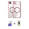 MARSİLYAN™- iPhone 17 Air Kılıf Nova Işık Özel Seri - Siyah Joko Magic 5D Hayalet Cam + Bilvis Titan Kamera Lens - GS