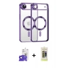 MARSİLYAN™- iPhone 17 Air Kılıf Nova Işık Özel Seri - Siyah Joko Magic 5D Hayalet Cam + Bilvis Titan Kamera Lens - LT