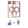 MARSİLYAN™- iPhone 17 Air Kılıf Nova Işık Özel Seri - Siyah Joko Magic 5D Hayalet Cam + Bilvis Titan Kamera Lens - LT