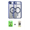 MARSİLYAN™- iPhone 17 Air Kılıf Nova Işık Özel Seri - Siyah Joko Magic 5D Hayalet Cam + Raze Metal Kamera Lens - GD