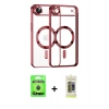 MARSİLYAN™- iPhone 17 Air Kılıf Nova Işık Özel Seri - Siyah Joko Magic 5D Hayalet Cam + Raze Metal Kamera Lens - MI