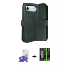 MARSİLYAN™- iPhone 17 Air Kılıf Siluet Işık Serisi - Şeffaf 360 Full Body Arka Koruyucu + Bilvis Titan Kamera Lens - GS