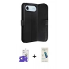 MARSİLYAN™- iPhone 17 Air Kılıf Siluet Işık Serisi - Şeffaf Pasifik Cam Ekran Koruyucu + Bilvis Titan Kamera Lens - GS