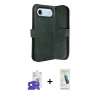 MARSİLYAN™- iPhone 17 Air Kılıf Siluet Işık Serisi - Şeffaf Pasifik Cam Ekran Koruyucu + Bilvis Titan Kamera Lens - LT