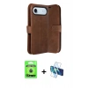 MARSİLYAN™- iPhone 17 Air Kılıf Siluet Işık Serisi - Siyah 3D Antistatik Cam Ekran Koruyucu + Raze Metal Kamera Lens - MI