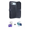 MARSİLYAN™- iPhone 17 Air Kılıf Siluet Işık Serisi - Siyah 3D Antistatik Cam Ekran Koruyucu + Bilvis Titan Kamera Lens - SH