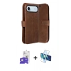 MARSİLYAN™- iPhone 17 Air Kılıf Siluet Işık Serisi - Siyah 3D Antistatik Seramik Nano Ekran Koruyucu + Bilvis Titan Kamera Lens - GD