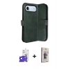 MARSİLYAN™- iPhone 17 Air Kılıf Siluet Işık Serisi - Siyah Bilvis 3D Cam Ekran Koruyucu + Bilvis Titan Kamera Lens - LT