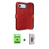 MARSİLYAN™- iPhone 17 Air Kılıf Siluet Işık Serisi - Siyah Bilvis 3D Cam Ekran Koruyucu + Raze Metal Kamera Lens - GD