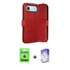 MARSİLYAN™- iPhone 17 Air Kılıf Siluet Işık Serisi - Siyah Bilvis 5in1 3D Magic Cam Ekran Koruyucu + Raze Metal Kamera Lens - MI