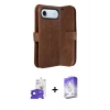 MARSİLYAN™- iPhone 17 Air Kılıf Siluet Işık Serisi - Siyah Bilvis 5in1 3D Magic Cam Ekran Koruyucu + Bilvis Titan Kamera Lens - SH
