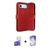 MARSİLYAN™- iPhone 17 Air Kılıf Siluet Işık Serisi - Siyah Bilvis 5in1 3D Magic Cam Ekran Koruyucu + Bilvis Titan Kamera Lens - SH