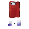 MARSİLYAN™- iPhone 17 Air Kılıf Siluet Işık Serisi - Siyah Bilvis 5in1 5D Magic Hayalet Cam Ekran Koruyucu + Bilvis Titan Kamera Lens - SH