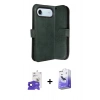 MARSİLYAN™- iPhone 17 Air Kılıf Siluet Işık Serisi - Siyah Bilvis 5in1 5D Magic Hayalet Cam Ekran Koruyucu + Bilvis Titan Kamera Lens - LT