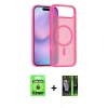 MARSİLYAN™- iPhone 17 Air Kılıf Siluet Minimal Prime - Şeffaf 360 Full Body Arka Koruyucu + Raze Metal Kamera Lens - GD