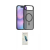 MARSİLYAN™- iPhone 17 Air Kılıf Siluet Minimal Prime - Şeffaf Pasifik Cam Ekran Koruyucu
