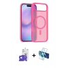 MARSİLYAN™- iPhone 17 Air Kılıf Siluet Minimal Prime - Siyah 3D Antistatik Seramik Nano Ekran Koruyucu + Bilvis Titan Kamera Lens - GS