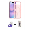 MARSİLYAN™- iPhone 17 Air Kılıf Siluet Minimal Prime - Siyah Bilvis 3D Cam Ekran Koruyucu + Bilvis Titan Kamera Lens - GS