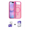 MARSİLYAN™- iPhone 17 Air Kılıf Siluet Minimal Prime - Siyah Bilvis 5in1 3D Magic Cam Ekran Koruyucu + Bilvis Titan Kamera Lens - GD