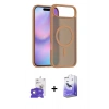 MARSİLYAN™- iPhone 17 Air Kılıf Siluet Minimal Prime - Siyah Bilvis 5in1 5D Magic Hayalet Cam Ekran Koruyucu + Bilvis Titan Kamera Lens - GD