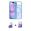 MARSİLYAN™- iPhone 17 Air Kılıf Siluet Minimal Prime - Siyah Bilvis 5in1 5D Magic Hayalet Cam Ekran Koruyucu + Bilvis Titan Kamera Lens - LT