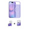 MARSİLYAN™- iPhone 17 Air Kılıf Siluet Minimal Prime - Siyah Bilvis 5in1 5D Magic Hayalet Cam Ekran Koruyucu + Bilvis Titan Kamera Lens - GD