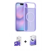 MARSİLYAN™- iPhone 17 Air Kılıf Siluet Minimal Prime - Siyah Bilvis 5in1 5D Magic Hayalet Cam Ekran Koruyucu + Bilvis Titan Kamera Lens - GS