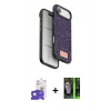 MARSİLYAN™- iPhone 17 Air Kılıf Vadi Klasik Serisi - Siyah 360 Mat Full Body Arka Koruyucu + Bilvis Titan Kamera Lens - GS