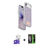 MARSİLYAN™- iPhone 17 Air Kılıf Vadi Klasik Serisi - Siyah 360 Mat Full Body Arka Koruyucu + Bilvis Titan Kamera Lens - SH