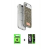 MARSİLYAN™- iPhone 17 Air Kılıf Vadi Klasik Serisi - Siyah 360 Mat Full Body Arka Koruyucu + Raze Metal Kamera Lens - SH