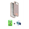 MARSİLYAN™- iPhone 17 Air Kılıf Vadi Klasik Serisi - Siyah 3D Antistatik Cam Ekran Koruyucu + Raze Metal Kamera Lens - GS