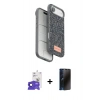 MARSİLYAN™- iPhone 17 Air Kılıf Vadi Klasik Serisi - Siyah 3D Antistatik Hayalet Cam Ekran Koruyucu + Bilvis Titan Kamera Lens - LT