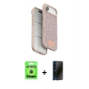 MARSİLYAN™- iPhone 17 Air Kılıf Vadi Klasik Serisi - Siyah 3D Antistatik Hayalet Cam Ekran Koruyucu + Raze Metal Kamera Lens - MI