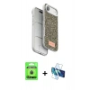 MARSİLYAN™- iPhone 17 Air Kılıf Vadi Klasik Serisi - Siyah 3D Antistatik Seramik Nano Ekran Koruyucu + Raze Metal Kamera Lens - MI